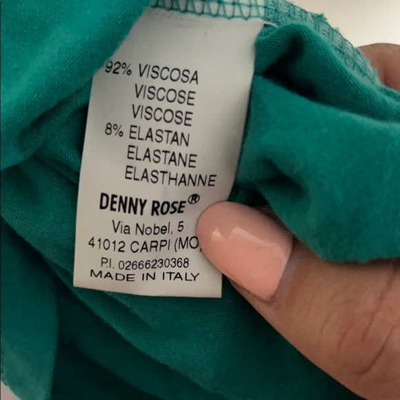 Denny Rose Ruched Dress Small - Picture 7 of 7